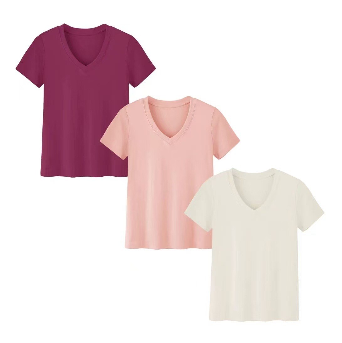 半袖、クルーネック、レギュラーレングス、日本の韓国風カジュア - T-Shirts のレビューと価格